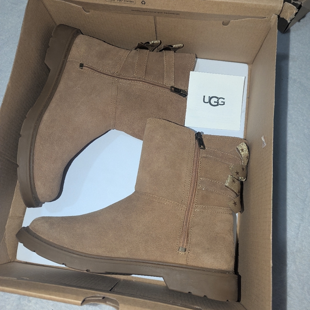 UGG Girls Brown Winter Boots